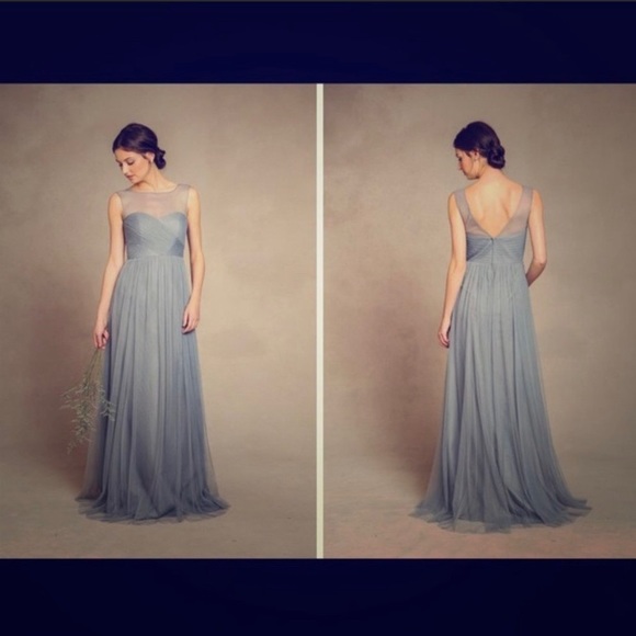 Jenny Yoo Dresses & Skirts - Jenny Yoo Aria Dress - Size 4, Mayan Blue